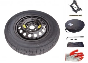 Dojezdové kolo Jeep Renegade I 145/90R16 Komepltový Set Pro Výměnu