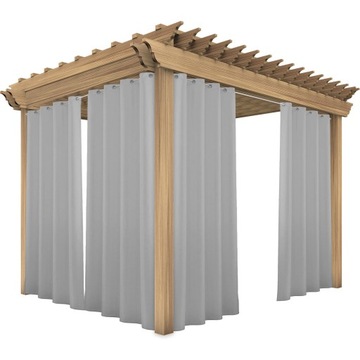 САДОВЫЕ ШТОРЫ 155х230 ВОДОНЕПРОНИЦАЕМЫЕ ТЕРРАСНЫЕ ШТОРЫ ДЛЯ БЕСЕДОК, люверсы