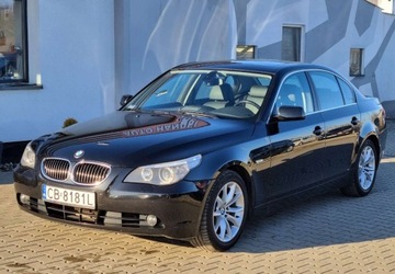 BMW Seria 5 E60 Sedan 2.5 525i 218KM 2007 BMW Seria 5 525i 218KM Automat Xenon Navi Salon PL 2.5 Benzyna 218KM, zdjęcie 8