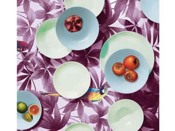 Тарелка обеденная Diwali Paradise Blue 25 см синяя LUMINARC