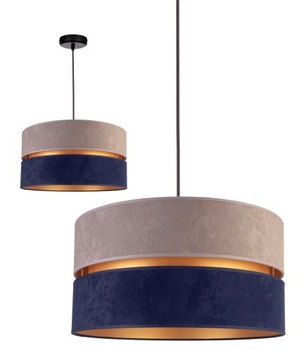 LAMPA WISZĄCA SUFITOWA ŻYRANDOL ABAŻUR NOWOCZESNY