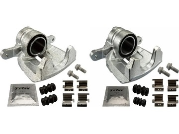 2X TŘMENY BRZDY TRW PŘEDNÍ L+P DO CITROEN DS PEUGEOT 2008, 2008 I C3