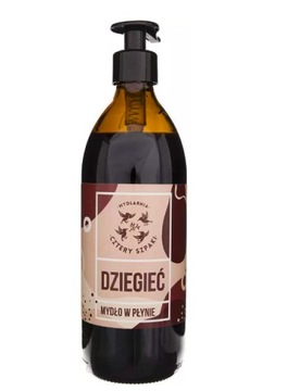 4 CZTERY SZPAKI Mydło Dziegciowe w płynie 500 ml