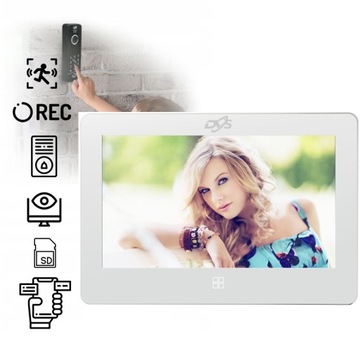 ВИДЕО ИНТЕРФОН ВИДЕО ИНТЕРФОН WiFi СЕНСОРНЫЙ ЗВОНОК ВОРОТ КЛЮЧ ПАЛЬЦЫ АУДИО ТУЯ