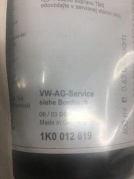 VW КОЛЕСНЫЙ КЛЕЙ-ГЕРМЕТИК 1K0012619