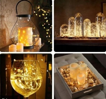 2x проводные светодиодные декоративные лампы 100 50