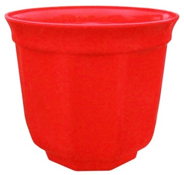 OSŁONKA 35 CZERWONA OZDOBNA DO DONICZEK