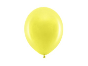 Balony Rainbow 23cm pastelowe, żółty (1 op. / 100 szt.)