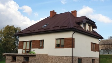 DESKA ELEWACYJNA ELASTYCZNA - m2 - OLIWKA