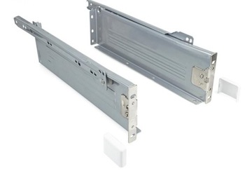 Prowadnica do szuflad metalbox 86/270 szara