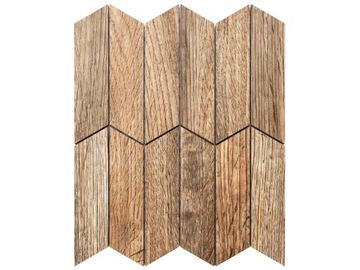 MOZAIKA GRESOWA TIMBER 1 JODEŁKA DREWNO CYPRESS