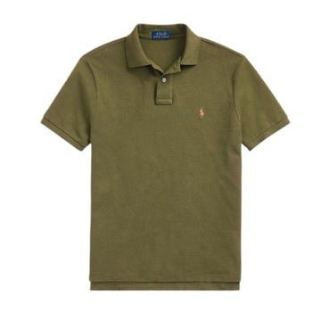 -60% POLO RALPH LAUREN KOSZULKA POLO CUSTOM SLIM MESH XS