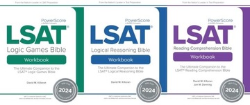 Трилогия PowerScore LSAT Workbook 2024: пособие по подготовке к LSAT