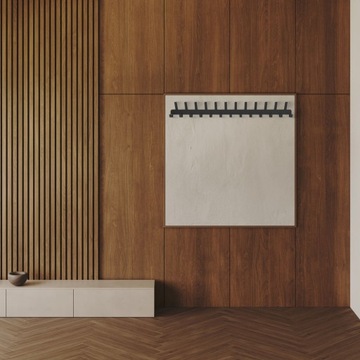 НАСТЕННАЯ ВЕШАЛКА ДЛЯ ОДЕЖДЫ С 25 КРЮЧКАМИ LOFT