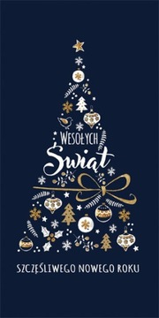 Biznesowe Kartki świąteczne dla firm z tekstem Karka firmowa mix 9 szt ZLT