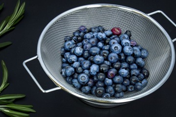 Дуршлаг, кухонное сито для рисовых макарон, нержавеющая сталь, 20 см.