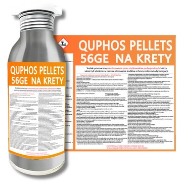 Quickphos Pellets 56 GE таблетки от яда от кротов 1 кг