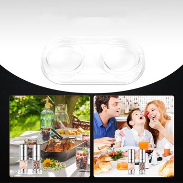 ЭЛЕКТРИЧЕСКАЯ ИЗМЕЛЬЧКА ДЛЯ ИЗМЕЛЬЧЕНИЯ ПЕРЦА, СОЛЬ, СПЕЦИИ, НАБОР 2 шт., ПОДАРОК