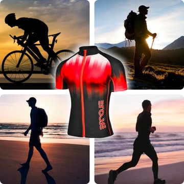 Мужская велосипедная майка с коротким рукавом Thermal XXL