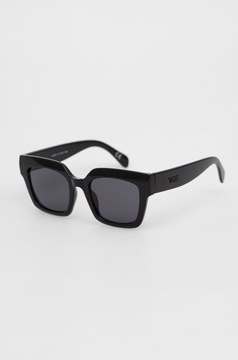 Vans okulary przeciwsłoneczne męskie kolor czarny VN0A7PQZBLK1