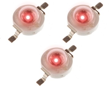 DIODA Power LED 3W Epistar RED czerwony 625nm