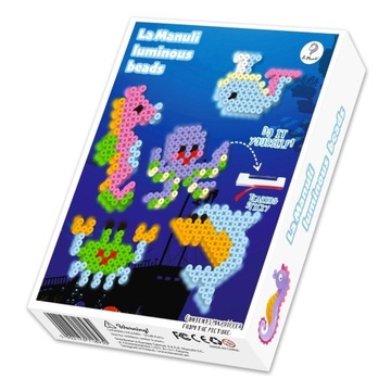 СВЕТЯЩИЕСЯ гладильные бусины La Manuli 5 Designs