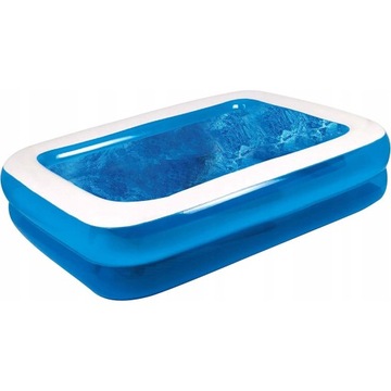 SUNCLUB Надувной бассейн прямоугольной формы 262x175x50 см