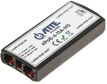 Switch ATTE XPOE-4-11A-HS 4 porty czarny
