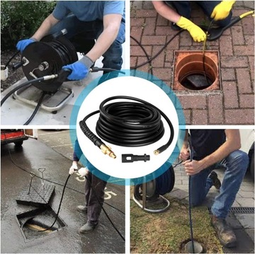 WĄŻ CZYSZCZĄCY MYJKI WYSOKOCIŚNIENIOWEJ, ADAPTERY DO MYJKI CIŚNIENIOWEJ