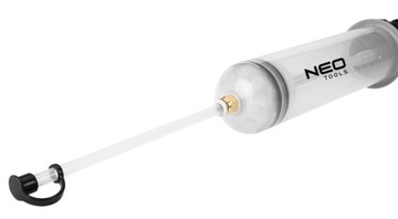 Шприц-присоска для масла, тормозной жидкости, охлаждающей жидкости и т.п. 200мл NEO