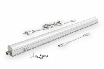 LAMPA PODSZAFKOWA - KUCHENNA - LED 15W - 87cm BIAŁA - NADBLATOWA