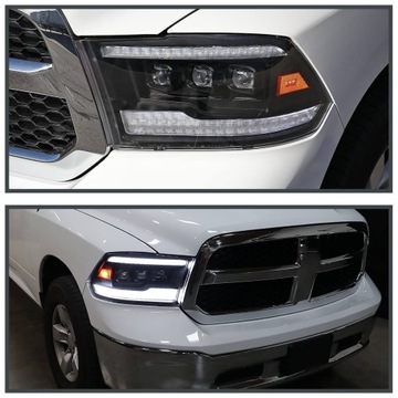 DODGE RAM 1500 2009-2018 SVĚTLA LED LEVÝ + PRAVÁ FULL EVROPA KOMPLET