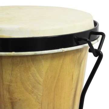 Барабаны Tiger World Rhythm Bongo в натуральном цвете
