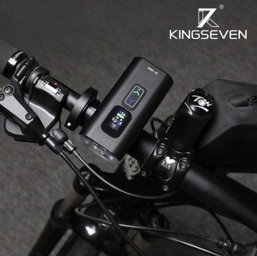 LAMPKA ROWEROWA oświetlenie rowerowe LED USB PRZÓD TYŁ ROWER 12 000mAh MOC