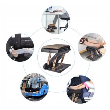 ПОДНОЖКА ОСНОВАНИЕ ПОДНОЖКИ, ЭРГОНОМИЧНАЯ ПОДУШКА ДЛЯ НОГ