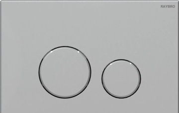 Przycisk spłukujący do stelaża wc Geberit Delta Sigma chrom mat srebrny