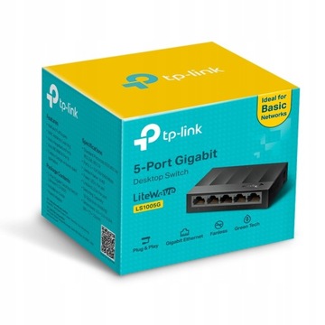 ЭНЕРГОСБЕРЕГАЮЩИЙ ПЕРЕКЛЮЧАТЕЛЬ GIGA TP-LINK LS1005G