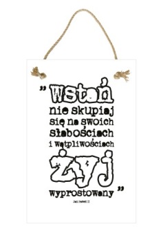 TABLICZKA MOTYWACYJNA - OBRAZ