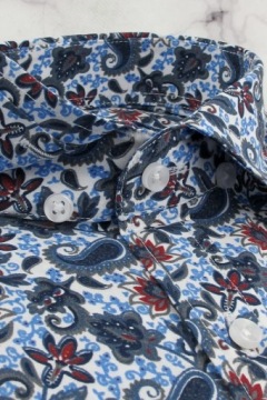 Мужская элегантная деловая рубашка к костюму C555