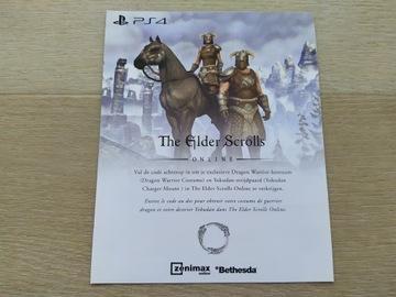 The Elder Scrolls PS4 Pakiet Smoczego Wojownika