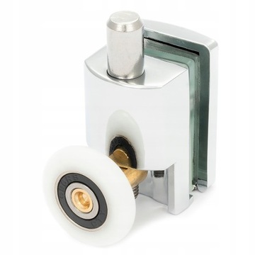 ROLKA ROLKI DOLNA kółka do kabiny prysznicowej METALOWA 23 mm do otworu 8mm