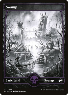 Karta Magic: The Gathering Swamp 273 MID FullArt