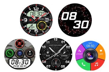 SMARTBAND SMARTWATCH ZEGAREK SPORTOWY OPASKA SPORTOWA AMOLED PL FIT SMS IOS