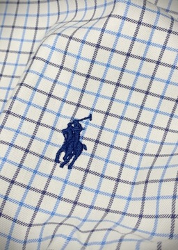 Koszula męska POLO RALPH LAUREN biała w kratkę S