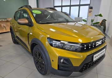 Dacia Sandero III Stepway 1.0 TCe 110KM 2025 Dacia Sandero Stepway GDYNIA extreme stepway TCe 110 f.2 Najwyzsza wersja