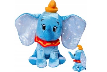 DISNEY 100 MASKOTKA SŁONIK DUMBO PATYNOWA PRZYTULANKA MIĘKKI SŁOŃ 28 CM