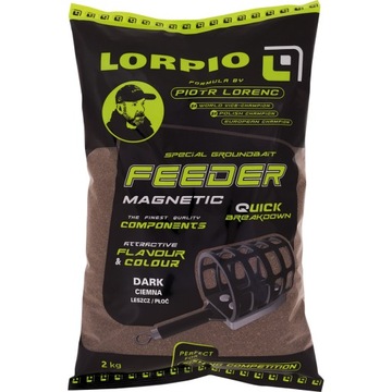 ZANĘTA LORPIO FEEDER MAGNETIC DARK 2KG