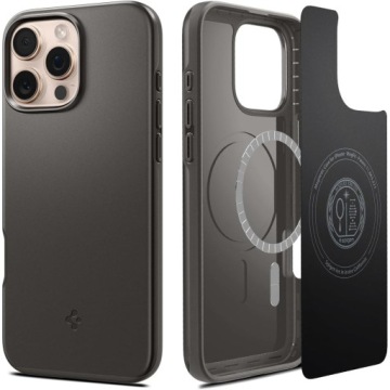 Pouzdro pro iPhone 16 Pro, Spigen Thin Fit Mag, tenké a lehké, pouzdro pro MagSafe