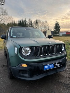 Jeep Renegade SUV 1.6 E-TorQ 110KM 2017 Jeep Renegade Black WeekendLPG-Salon PL- Sliczny kolor 1.6 BenzynaLPG, zdjęcie 17
