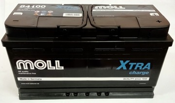 Akumulator Moll X-tra Charge 100Ah 850A 84100